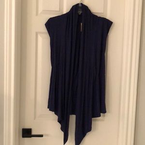 Sleeveless cardigan